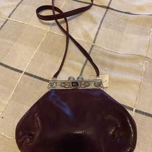 Elegant Burgundy Women's Bag